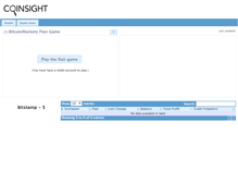 Tablet Screenshot of coinsight.org